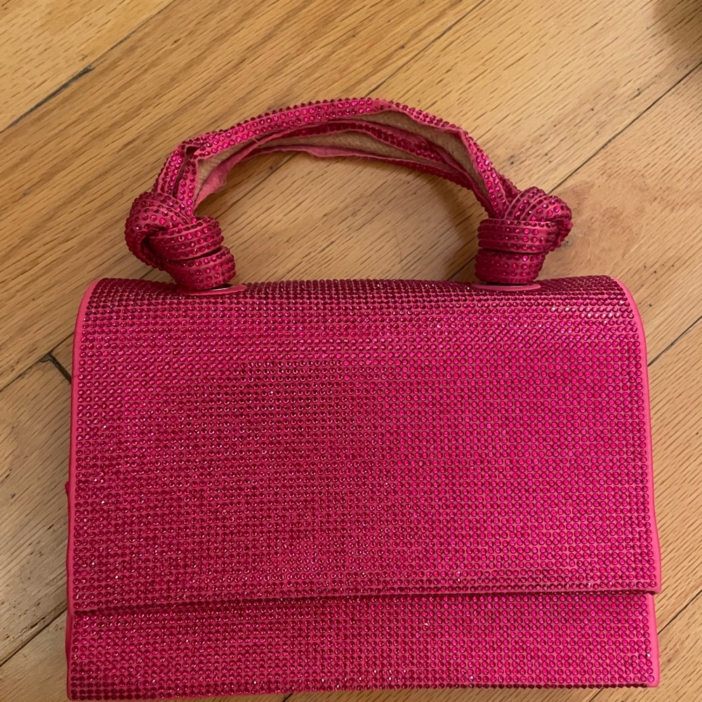 Zara Vibrant Pink Clutch